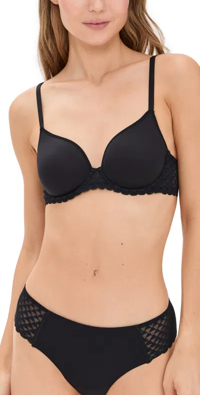 Simone Perele Subtile 3d Plunge Bra Black
