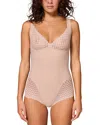 Simone Perele Subtile Shaper Bodysuit In Neutral