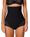 Simone Perele Subtile High Waist Shaper Briefs In Black