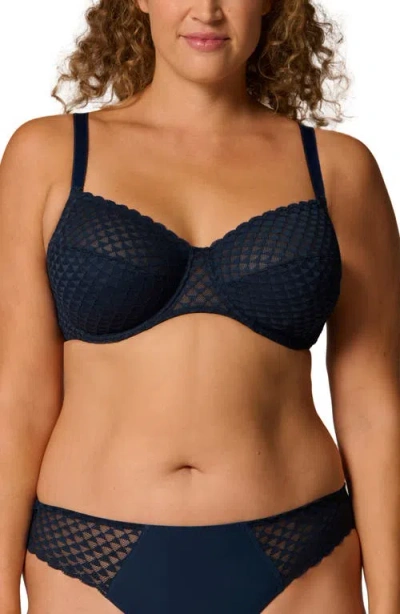 Simone Perele Subtile Underwire Spacer Bra In Blue
