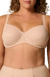 Simone Perele Subtile Underwire Spacer Bra In Brown