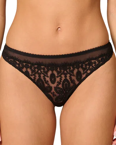 Simone Perele Tanga Panty In Black