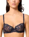 Simone Perele Wish Demi Bra In Blue