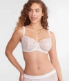 Simone Perele Wish Demi Bra In Crystal White