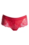 Simone Perele Wish Boyshort In Ruby Pink