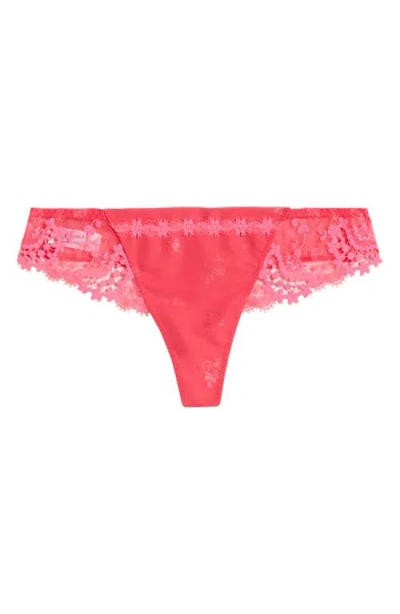 SIMONE PERELE SIMONE PERELE 'WISH' EMBROIDERED TANGA THONG