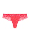 Simone Perele Simone Pérèle Wish Satin Thong In Pink