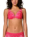 Simone Perele Wish Triangle Contour Bra In Fabulous Pink