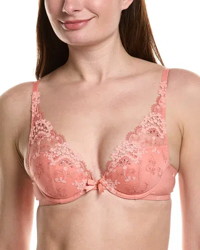 Simone Perele Wish Triangle Contour Bra In Pink