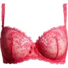 Simone Perele Wish Underwire Demi Bra In Fabulous Pink