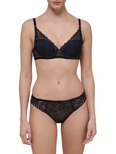 Simone Perele Women's Scenario Push-up Bra In Black