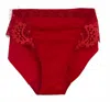 Simone Perele Women's Wish Bikini Bottom In Red In Multi