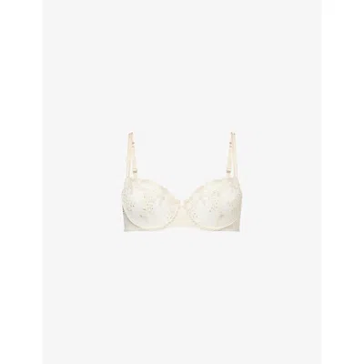 Simone Perele Womens  Delice Half-cup Lace Bra