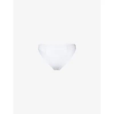 Simone Perele Womens  Comete Stretch-lace Shorty B=briefs In White
