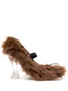 Simone Rocha Ballerina High Heels In Brown