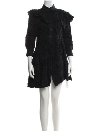Pre-owned Simone Rocha 2018 Mini Dress In Black