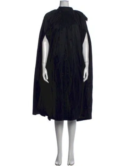 Pre-owned Simone Rocha Acetate Long Dress In Black
