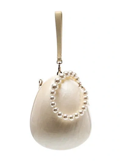 Pre-owned Simone Rocha Acrylic Crossbody Bag In White