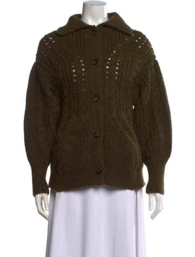 Pre-owned Simone Rocha Alpaca Sweater W/ Tags In Green