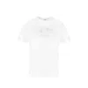 SIMONE ROCHA ANGEL GRAPHIC PROJECT T-SHIRT - COTTON - WHITE/SILVER