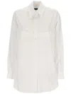 Simone Rocha Cotton-lace Shirt In White