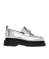 Simone Rocha Artificial Pearl Detail Loafers In Black
