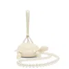 Simone Rocha Womens Cream Tortoise Perspex Cross-body Bag In White