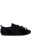 Simone Rocha Ballerina Grip Leather Sneakers In Black