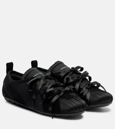 Simone Rocha Ballerina Grip Low-top Sneakers In Black