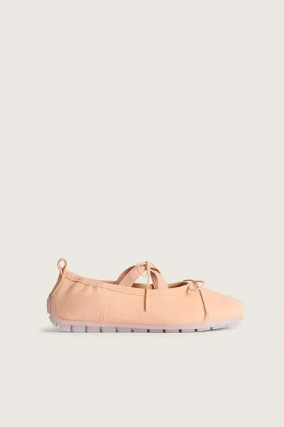 Simone Rocha Ballerina Grip Mini Flat Shoes In Pink