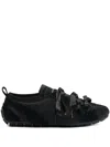 Simone Rocha Ballerina Grip Satin-bow Ballerina Sneakers