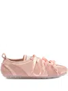 Simone Rocha Ballerina Grip Satin Sneakers