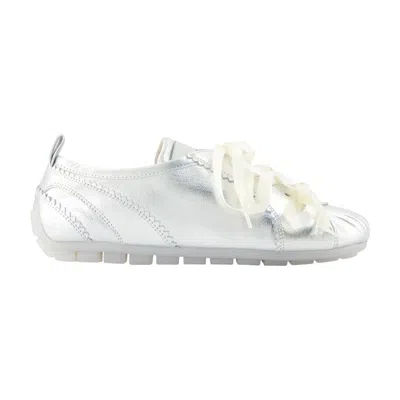 Simone Rocha Ballerina Grip Trainer Sneakers In Metallic