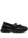 Simone Rocha Ballerina Sneakers In Black