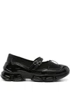 Simone Rocha Ballerina Sneakers In Schwarz