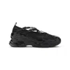Simone Rocha Criss Cross Ballerina Shoes With Pearl Embellishments In Black