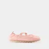 Simone Rocha Ballerina Grip Ballet Flats In Pink