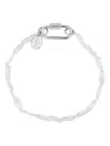 Simone Rocha Baroque-pearl Clasp Necklace In Metallic