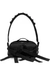 Simone Rocha Bead-embellished Bow Bag In Black
