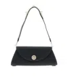 Simone Rocha Beaded Long Pochette Valentine Bag In Black