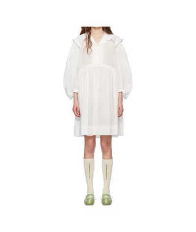 Simone Rocha Beaded Sailor Blouse Mini Dress