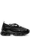 Simone Rocha Beaded Tracker Sneakers In Black