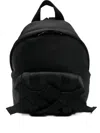 Simone Rocha Beaded Utility Bow Backpack In Black