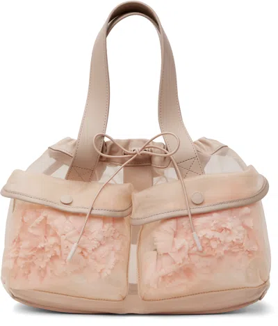 SIMONE ROCHA BEIGE CARNATION POCKET BAG
