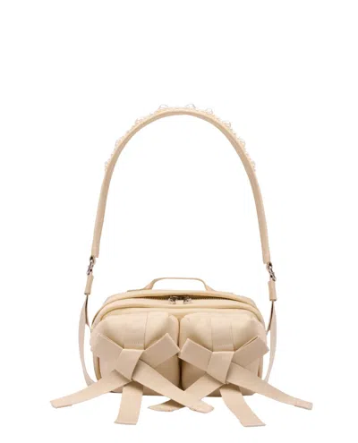 Simone Rocha Beige Crossbody Bag In Neutrals