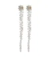 Simone Rocha Beaded Drop Earrings In Multicolor