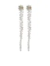 Simone Rocha Beaded Drop Earrings In Multicolor