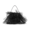 Simone Rocha Oversized Frilly Tutu Shopper Bag In Black