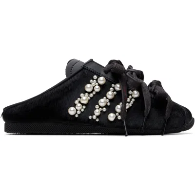 Simone Rocha Black Adidas Originals Edition Japan Slip-on Sneakers