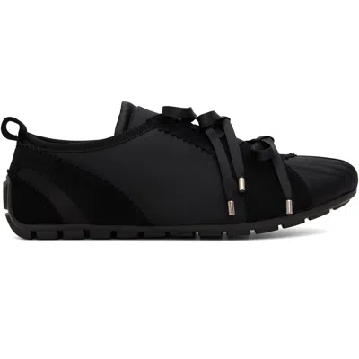 Simone Rocha Black Ballerina Grip Sneakers